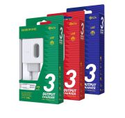 СЗУ BOROFONE BA-34 2*USB+Lighting 2.4A White