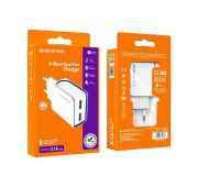 СЗУ BOROFONE BA-35 2*USB 2.1A White