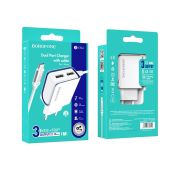 СЗУ BOROFONE BA-35A 2*USB+Micro 2.1A White