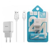 СЗУ MORE CHOICE C22A 2USB port 2.4A+Light (White)
