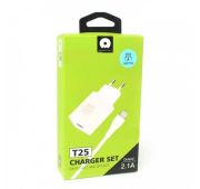 СЗУ WUW T-25 1*USB 2.1A + Lighting (White)