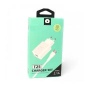СЗУ WUW T-25 1*USB 2.1A + Micro (White)