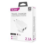 СЗУ OLMIO 2*USB 2.1А