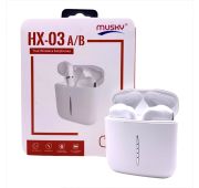 BLUETOOTH ГАРНИТУРА MUSKY HX03-A WH
