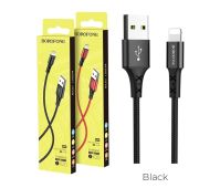 Кабель BOROFONE Lighting BX-20 1m Black