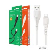 Кабель BOROFONE Lighting BX-37 1m White