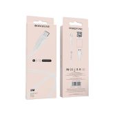 Кабель BOROFONE microUSB BX-18 3m White