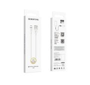 Кабель BOROFONE microUSB BX-22 1m White