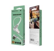 Кабель BOROFONE TYPE-C BU-5 1.2m White
