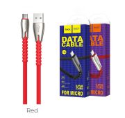 Кабель HOCO U58 microUSB 1m (Red)