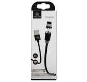 Кабель USAMS Lightning Magnetic U sj292 1m Black