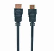 КАБЕЛЬ HDMI Cablexpert CC-HDMI4L-10M, 10м, v2.0, 19M/19M, серия Light, черный, позол.разъемы, экран, пакет