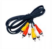 КАБЕЛЬ СИГНАЛ 3xRCA-->3xRCA (1,5м)