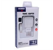 СЗУ JELLICO C26 2.1A 2USB+Lightning (White)