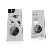 Кабель HOCO U23 microUSB Рулетка (Black)