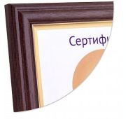 ф/рамка DB8 5097-8L МДФ 21*30 дуб с золот