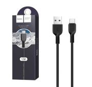 Кабель HOCO X20 TYPE-C 1m (Black)