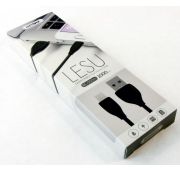 КАБЕЛЬ REMAX USB ->Lighting ЛАПША АРОМАТИЗ. BLACK