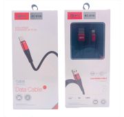 КАБЕЛЬ BYZ BC-015i AM-8pin (Lightning)  1,2 метра, 3A, силикон, черный