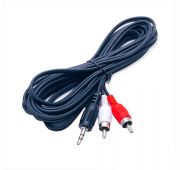 КАБЕЛЬ СИГНАЛ Jack 3,5mm (M)-->2xRCA  (3м)