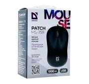 МЫШЬ  ПРОВОДНАЯ DEFENDER PATCH MS-759 BLACK