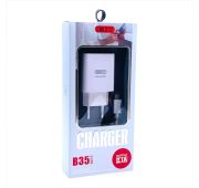СЗУ BYZ B35t 2*USB+Type-C 2.1A White