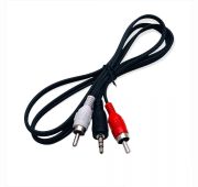 КАБЕЛЬ СИГНАЛ Jack 3,5mm (M)-->2xRCA  (1м)