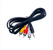 КАБЕЛЬ СИГНАЛ Jack 3,5mm (M)-->3xRCA  (1,5м)