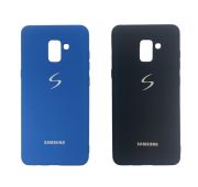 ЧЕХОЛ ДЛЯ SAM A8+ 2018  SILICON CASE COLOR