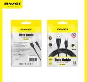 Кабель AWEI CL-115M Micro-USB 2.4A 1m Black