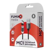 Кабель FUMIKO MC1 TYPE-C магн. 2.4A Серый 1м