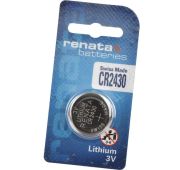 Батарейка RENATA CR 2430 3V (BL-1) (10/100)