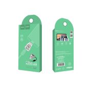 Переходник HOCO OTG USB to TYPE-C Converter UA8 (Pearl Nikel)