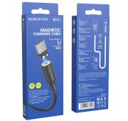 Кабель BOROFONE TYPE-C Magnetic BX-41 1m Black