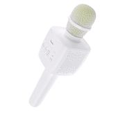 ПОРТАТИВНЫЙ МИКРОФОН-КАРАОКЕ КОЛОНКА HOCO BK5 WHITE