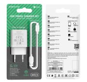 СЗУ BOROFONE BA-52A 1*USB+microUSB 2.1A White