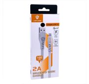 КАБЕЛЬ LENYES Lightning LC811i 1m 2A BK