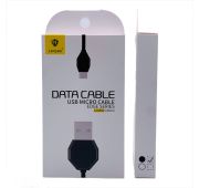 КАБЕЛЬ LENYES microUSB LC805V 1m BK