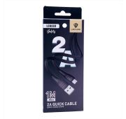 КАБЕЛЬ LENYES microUSB LC923V 1m 2A WH