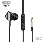 ГАРНИТУРА YESPLUS YS-217 Black
