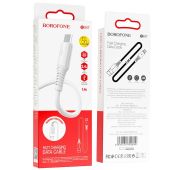 Кабель BOROFONE microUSB BX-47 1m White