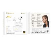 BT TWS Гарнитура BOROFONE BW-59 Plus ANC White