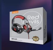 ГАРНИТУРА RECCI RED DEVIL REP-L23 3.5mm FULL SIZE BK
