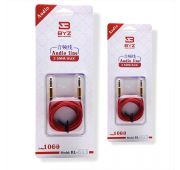 Кабель AUX  BYZ BL-613 1м RED