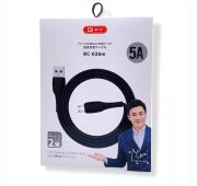 КАБЕЛЬ BYZ BС-026m USB-> micro 5A Black
