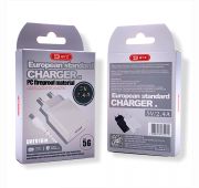 СЗУ BYZ DAY016m 1*USB+MicroUSB 2.4A White