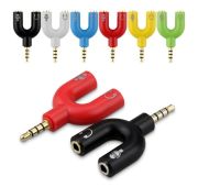 ПЕРЕХОДНИК ОРБИТА 3.5jack-2*3.5 jack 4pin OT-AVC40