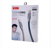 КАБЕЛЬ BYZ BC-017i AM-8pin (Lightning)  1.2 метра, 2.4A, ПВХ, тёмно-серый