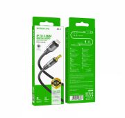 Кабель BOROFONE LIGHTNING->AUX BL19 Black