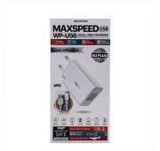 СЗУ WEKOME WP-U56 2xUSB 2A+Lightning  White